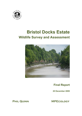 Bristol Docks Estate Wildlife Survey and Assessment