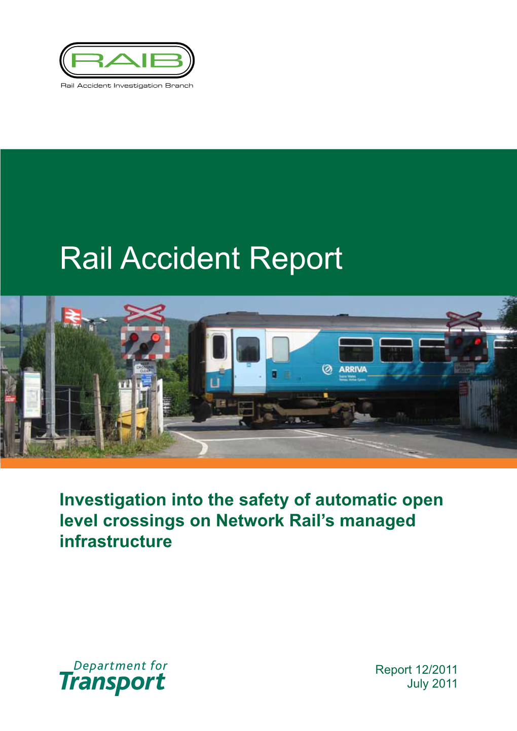 Rail Accident Report