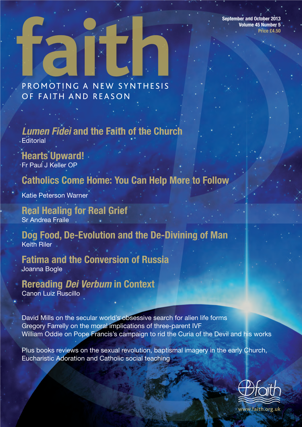 Lumen Fidei and the Faith of the Church Hearts Upward! by Fr Paul J Keller OP