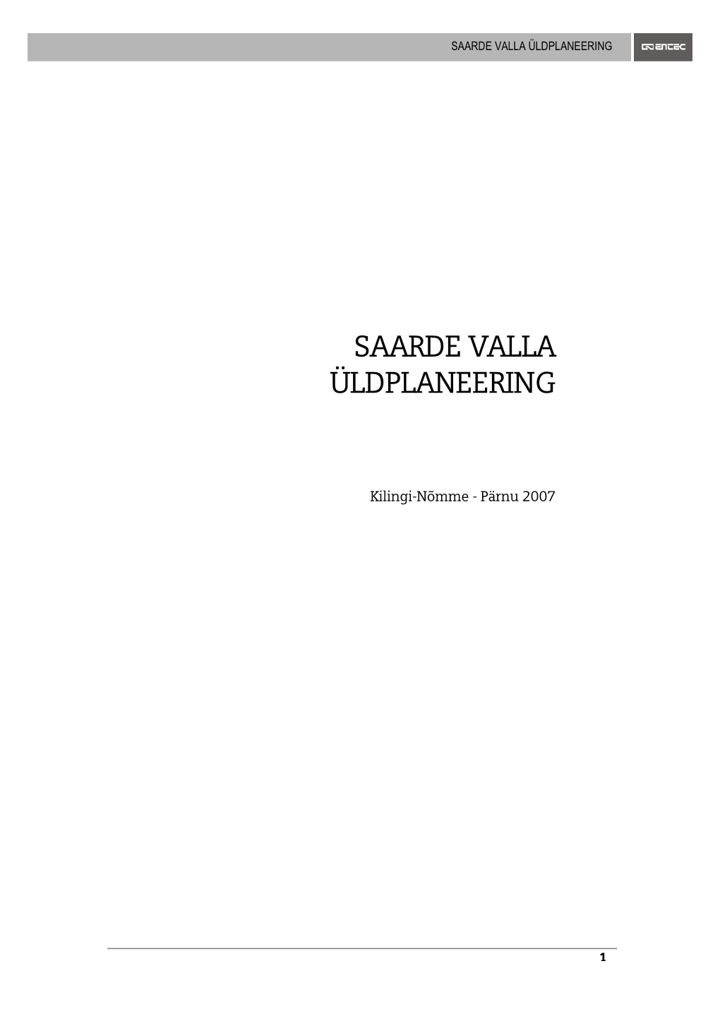 Saarde Valla Üldplaneering