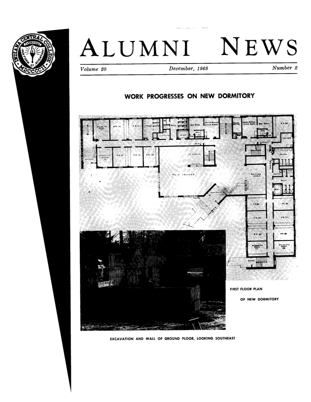 ALUMNI NEWS Volume 20 December, 1968 Number 2