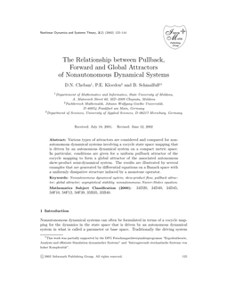 The Relationship Between Pullback, Forward and Global Attractors of Nonautonomous Dynamical Systems