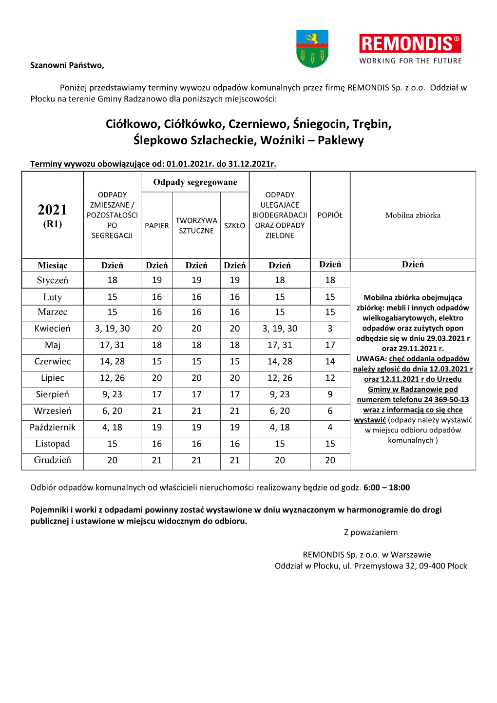 Harmonogram 2021 (Plik PDF)