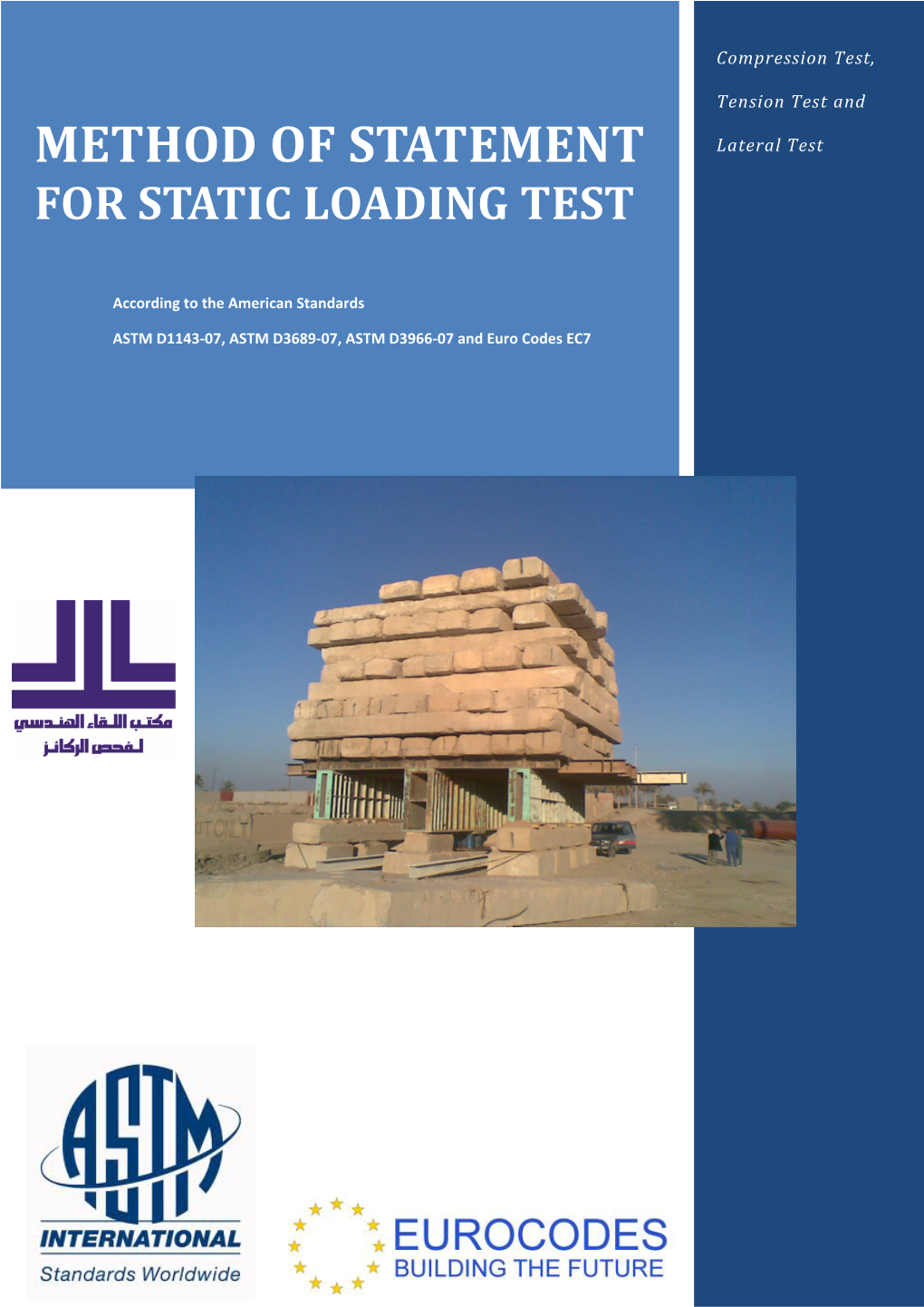 Method of Statement for Static Load Test by LPT Consultant