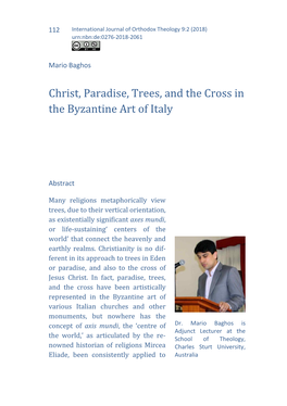 Christ, Paradise, Trees, and the Cross in the Byzantine Art of Italy