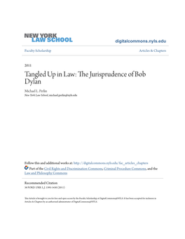 Tangled up in Law: the Jurisprudence of Bob Dylan