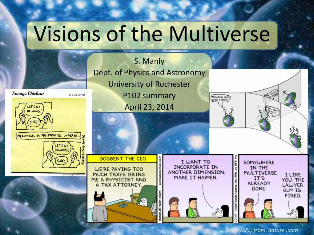 Visions of the Multiverse