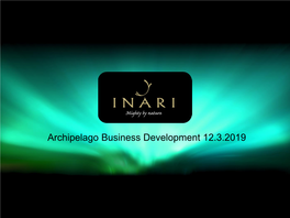 Archipelago Business Development 12.3.2019