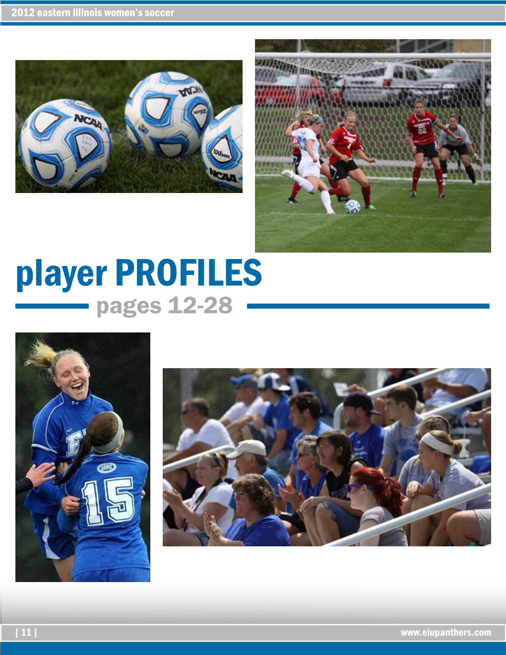 Player PROFILES Pages 12-28