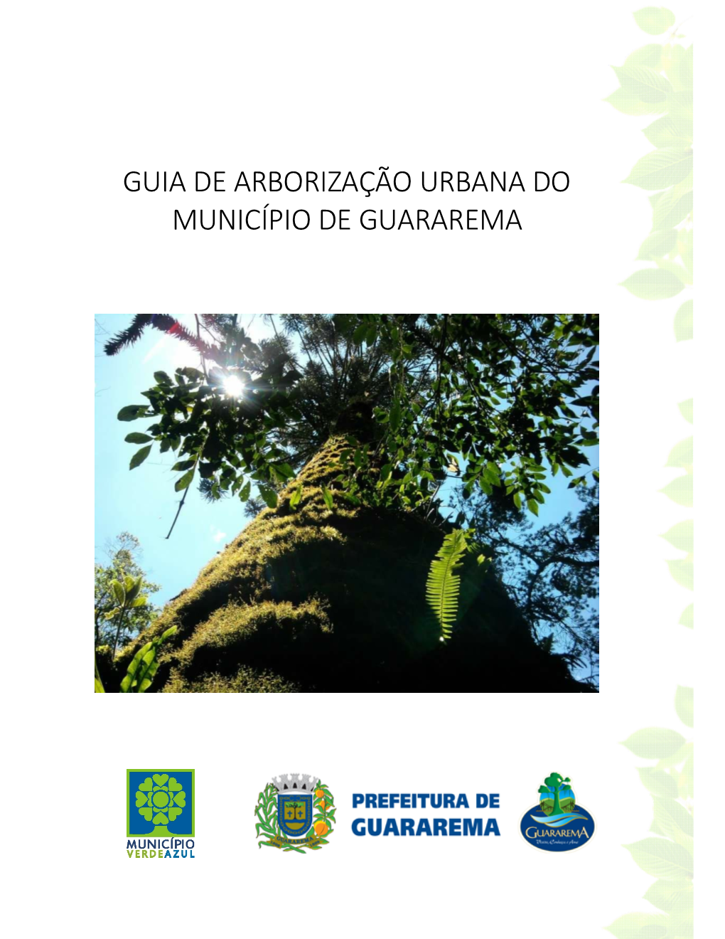 Guia De Arborização Urbana Do Município De Guararema