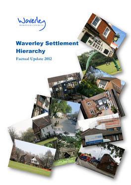 Waverley Settlement Hierarchy (2012)