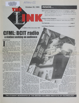 CFML: BCIT Radio a Station Seeking an Audience