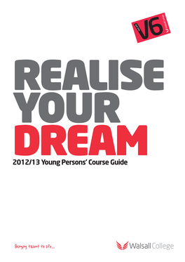 2012/13 Young Persons' Course Guide