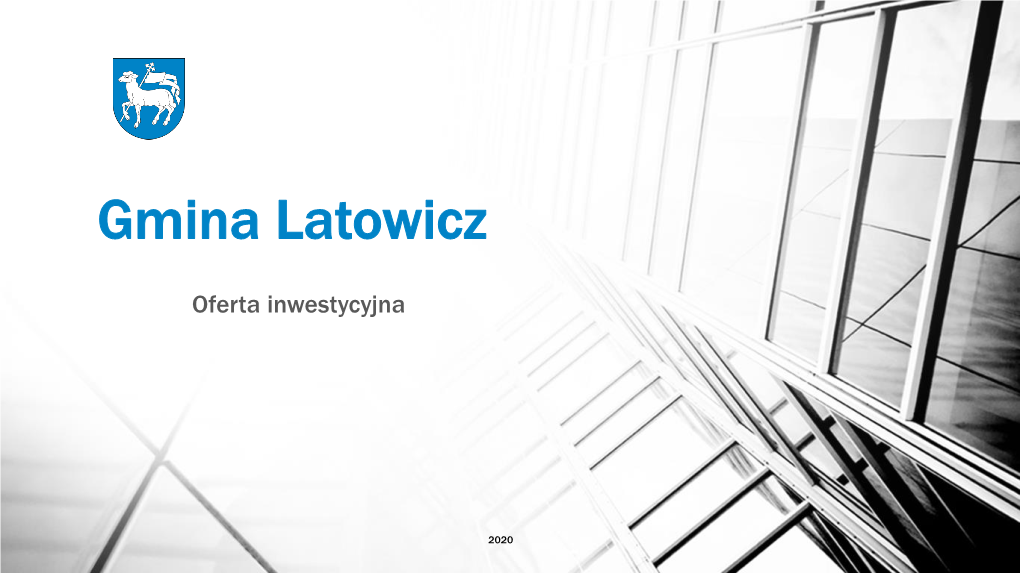 Oferta Inwestycyjna Gminy Latowicz