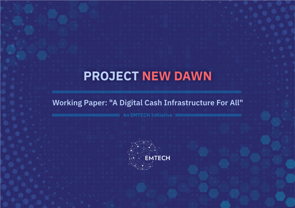 Project New Dawn