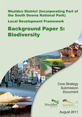 Background Paper 5: Biodiversity