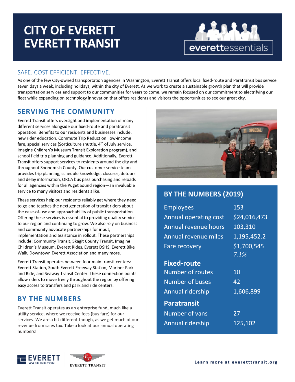 City of Everett Everett Transit
