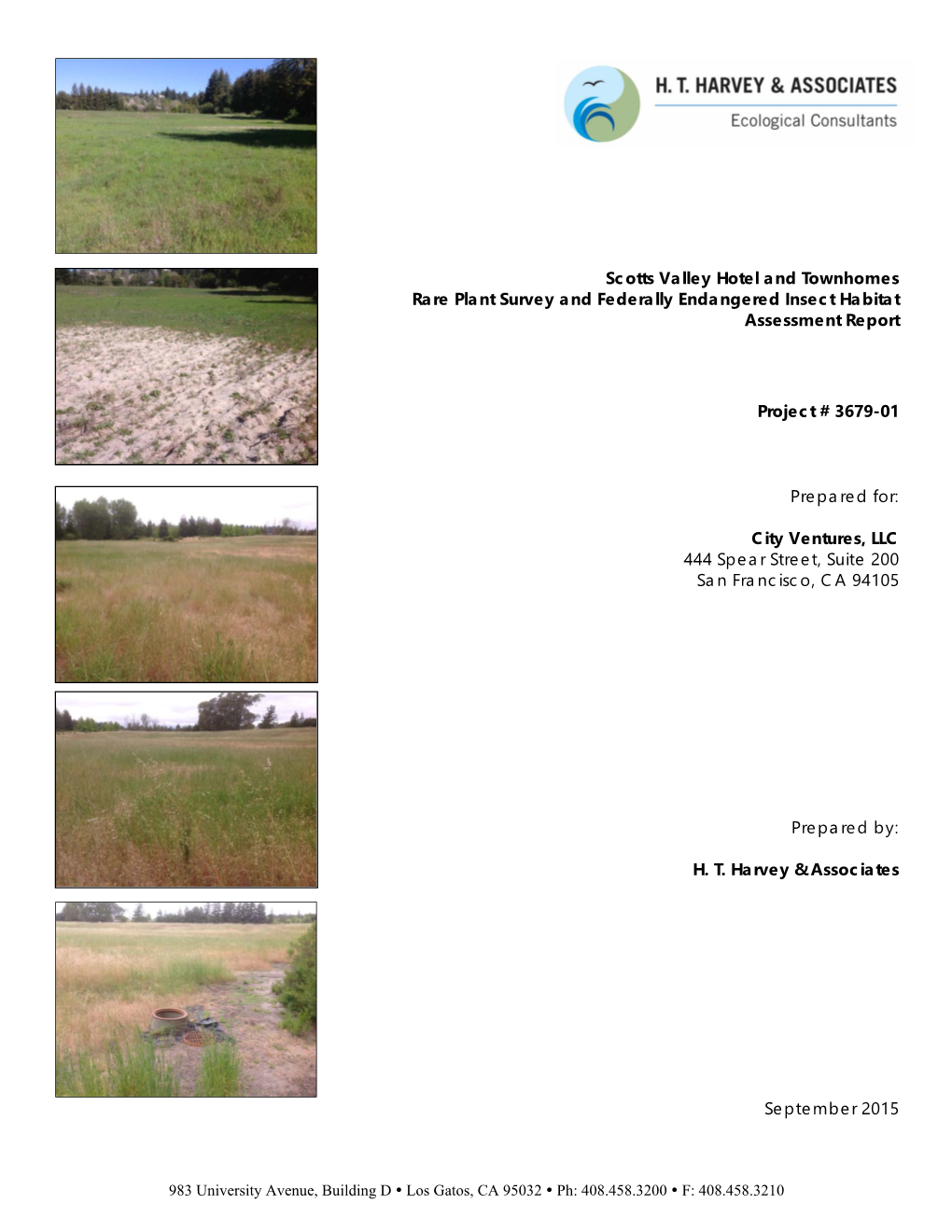 Habitat Assessment Report