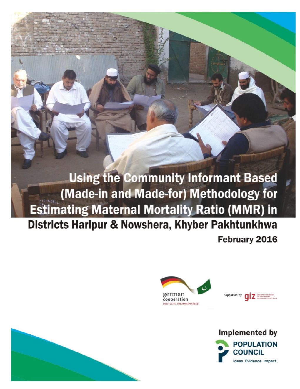 MMR) in Districts Haripur and Nowshera, Khyber Pakhtunkhwa