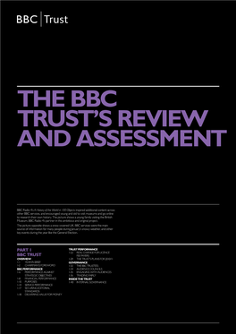The BBC Trust's Review and Assessment 2009/10