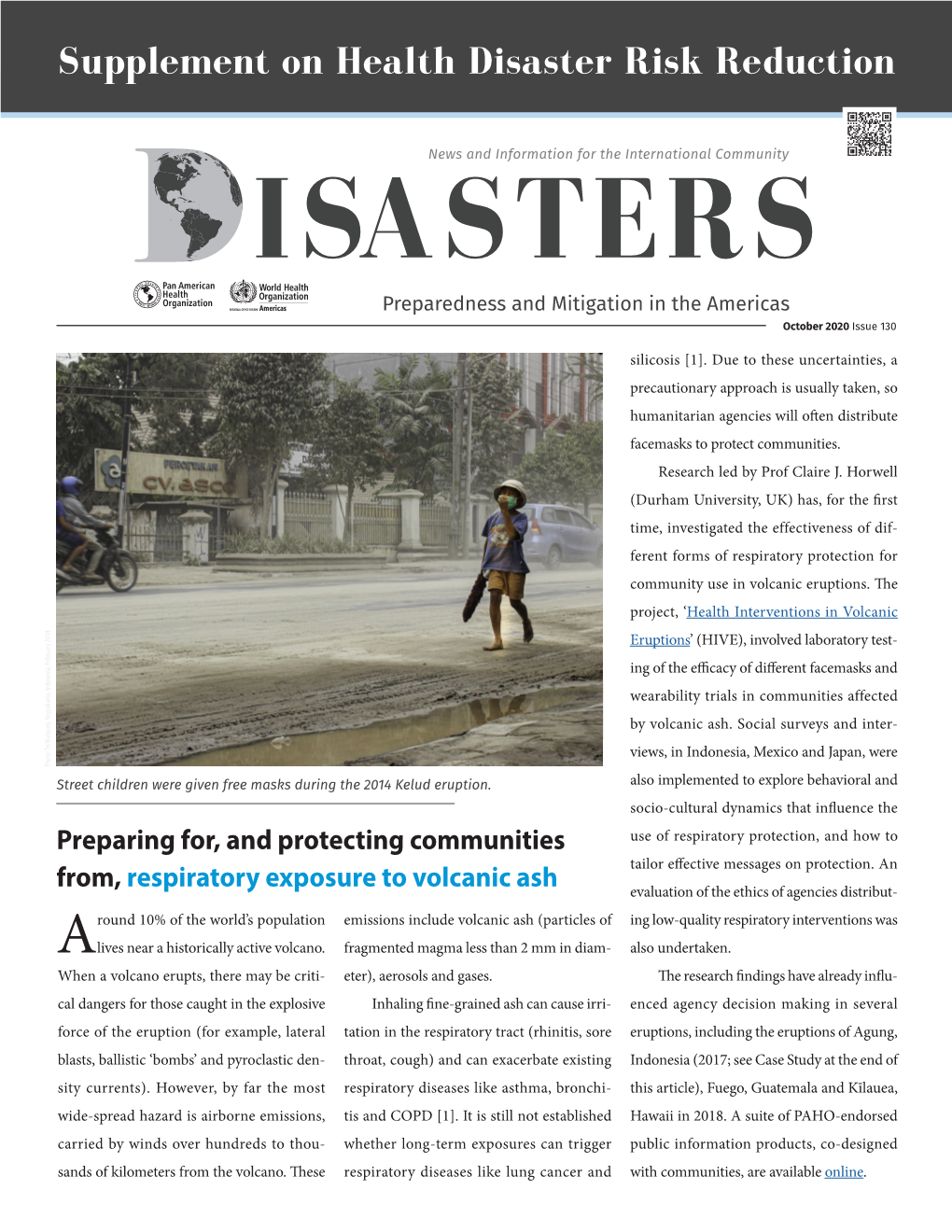 Pdf Disasters Issue 130 Oct2020 Horwell