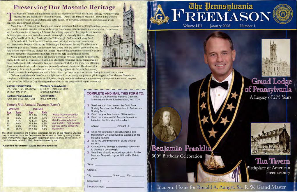 Preserving Our Masonic Heritage