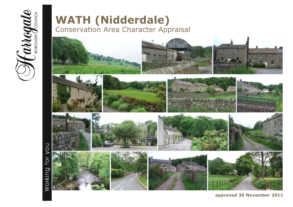WATH (Nidderdale) Conservation Area Character Appraisal