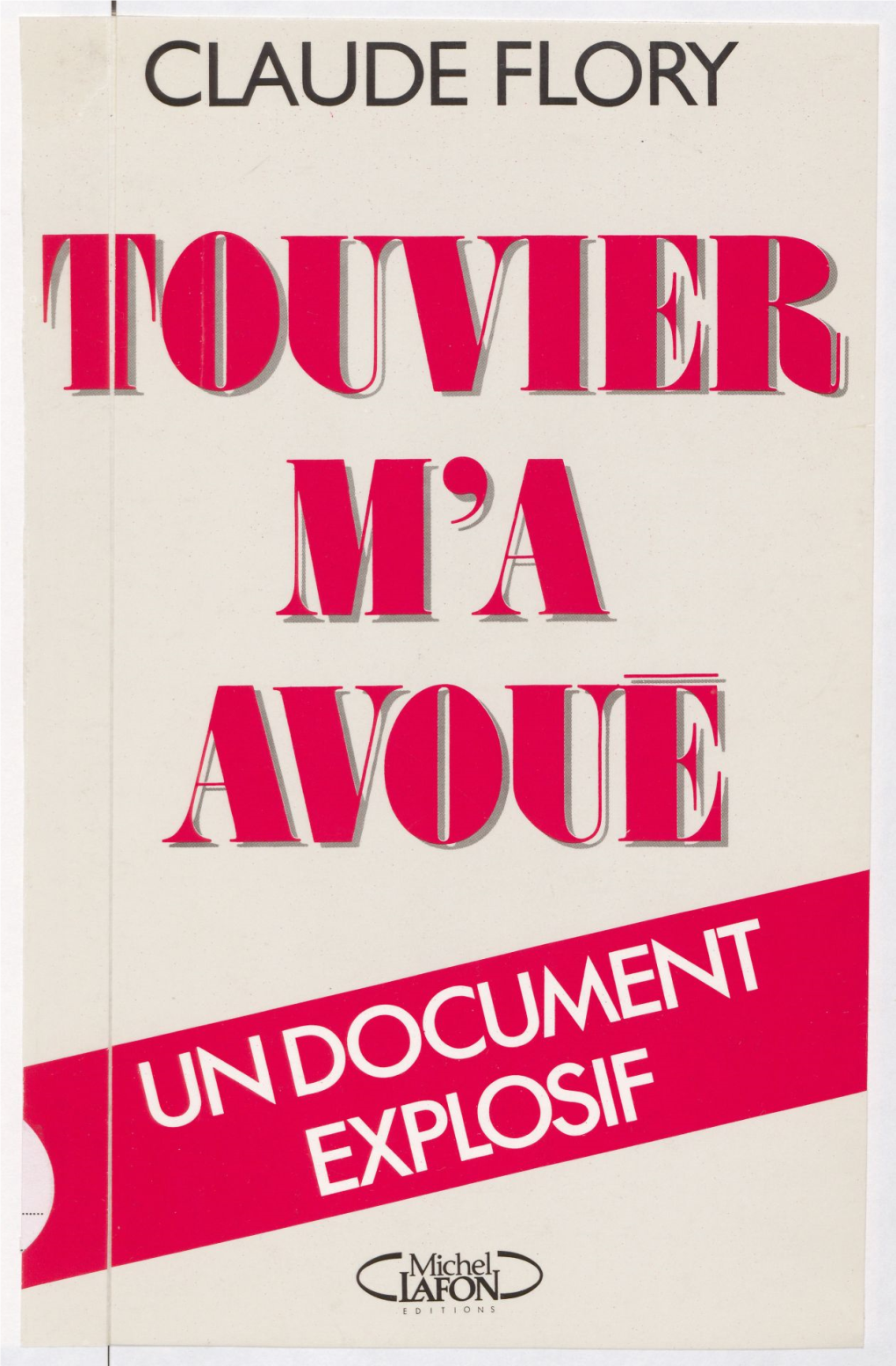 Touvier M'a Avoué