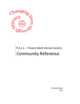 Community Reference