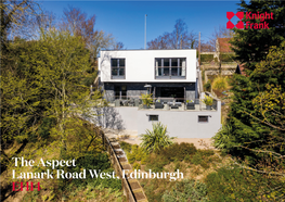 The Aspect Lanark Road West, Edinburgh EH14 a Luxury Contemporary Home with Beautiful Outlooks Over the Water of Leith