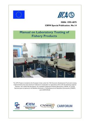 Manual on Laboratory Testing of Fishery Products