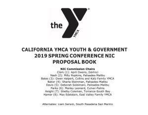 California Ymca Youth & Government 2019 Spring
