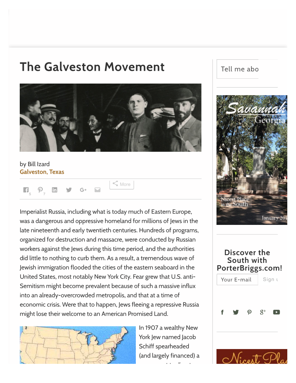 The Galveston Movement Tell Me About