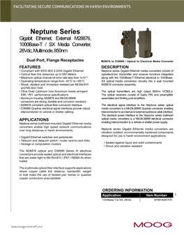 Neptune Series 2 Ports 10/100/1000Base-T/1000Base-SX