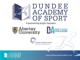 Breaking Barriers, Dundee Academy of Sport