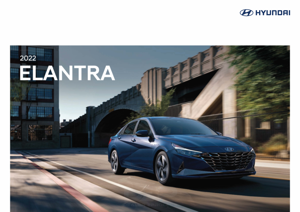 Hyundai 2022 Elantra Brochure