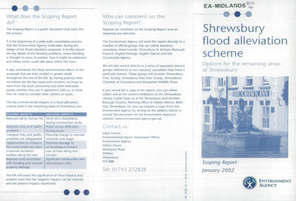 Shrewsbury Flood Alleviation Scheme