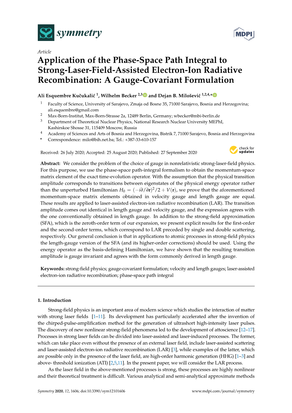 Application of the Phase-Space Path Integral to Strong-Laser-Field-Assisted Electron-Ion Radiative Recombination: a Gauge-Covariant Formulation