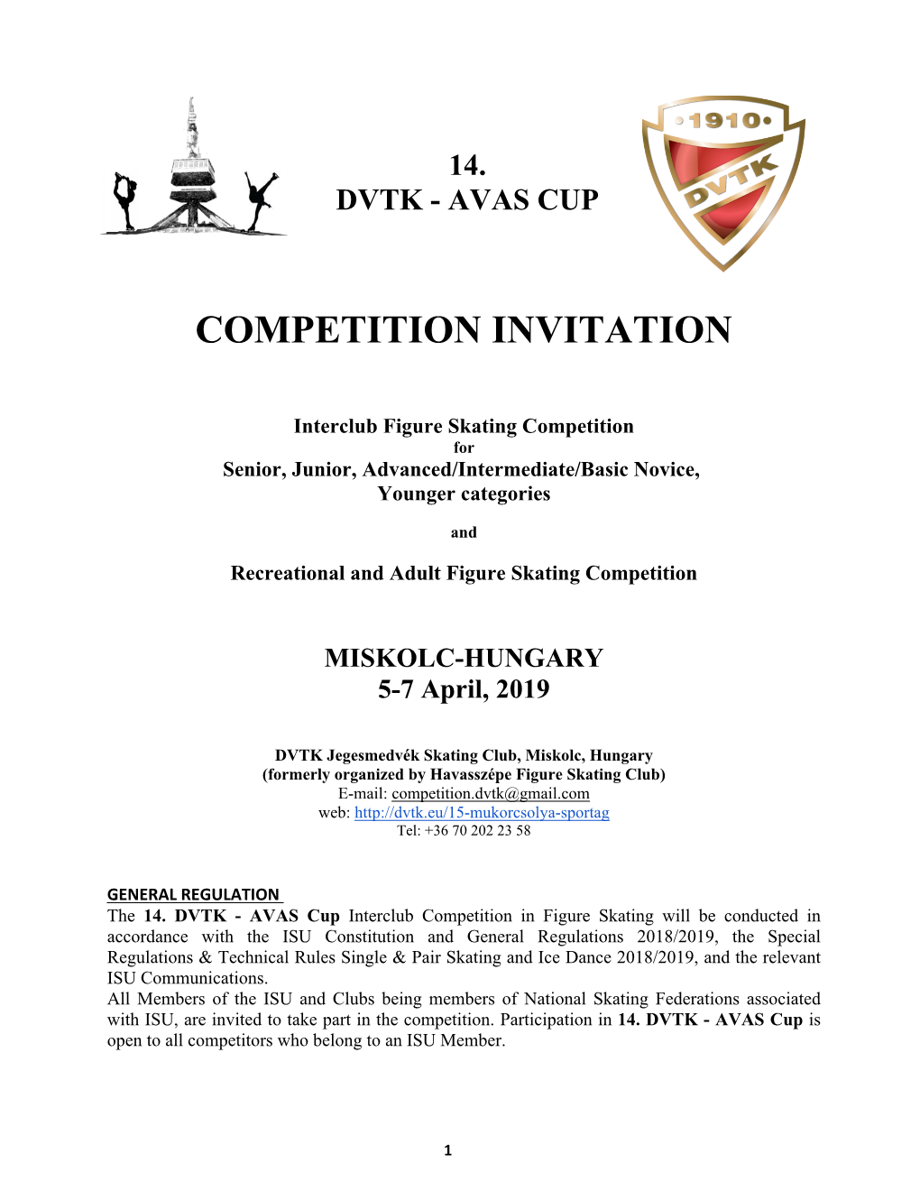 Competition Invitation