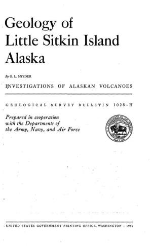 Geology of Little Sitkin Island, Alaska