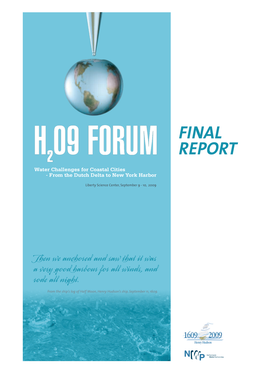 FINAL REPORT Water Challenges for Coastal Cities - from the Dutch Delta to New York Harbor