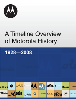 A Timeline Overview of Motorola History