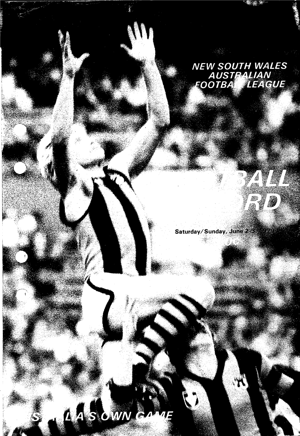 NSWFL – Football Record