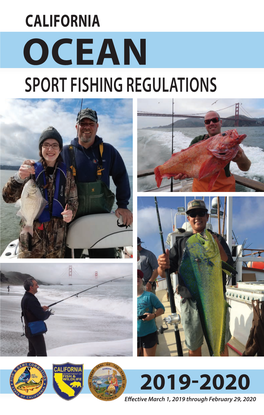 California Ocean Sport Fishing Regulations