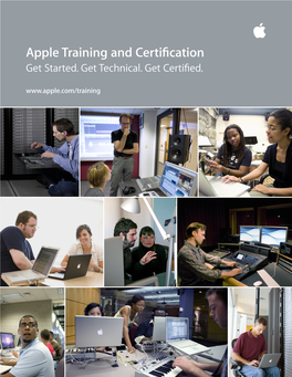Apple Training and Certification Get Started