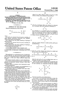 United States Patent Office Patented May 7, 1968 1