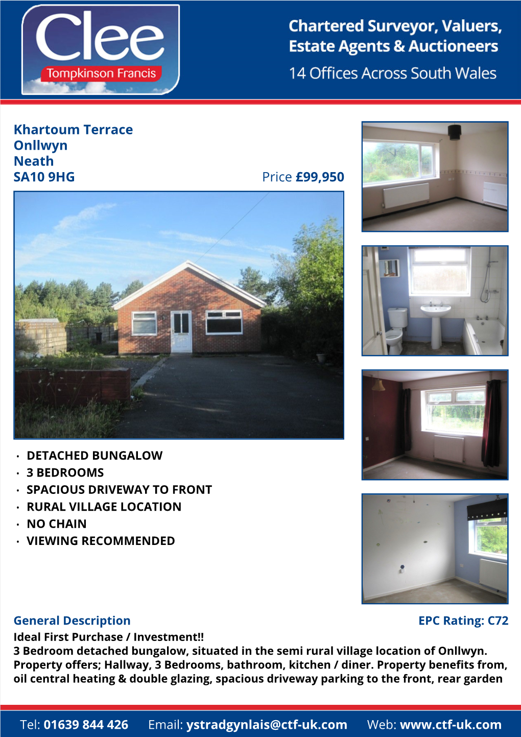 Khartoum Terrace Onllwyn Neath Price £99,950 SA10