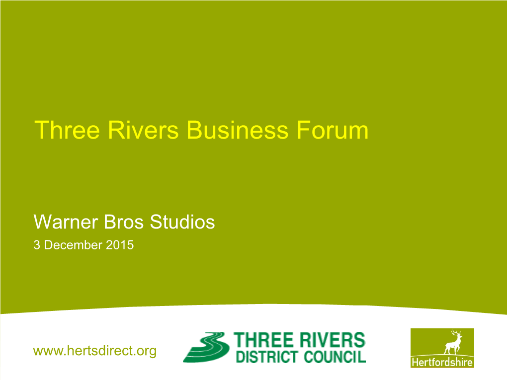 Three Rivers Business Forum