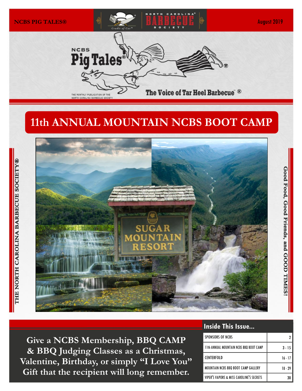 11Th ANNUAL MOUNTAIN NCBS BOOT CAMP