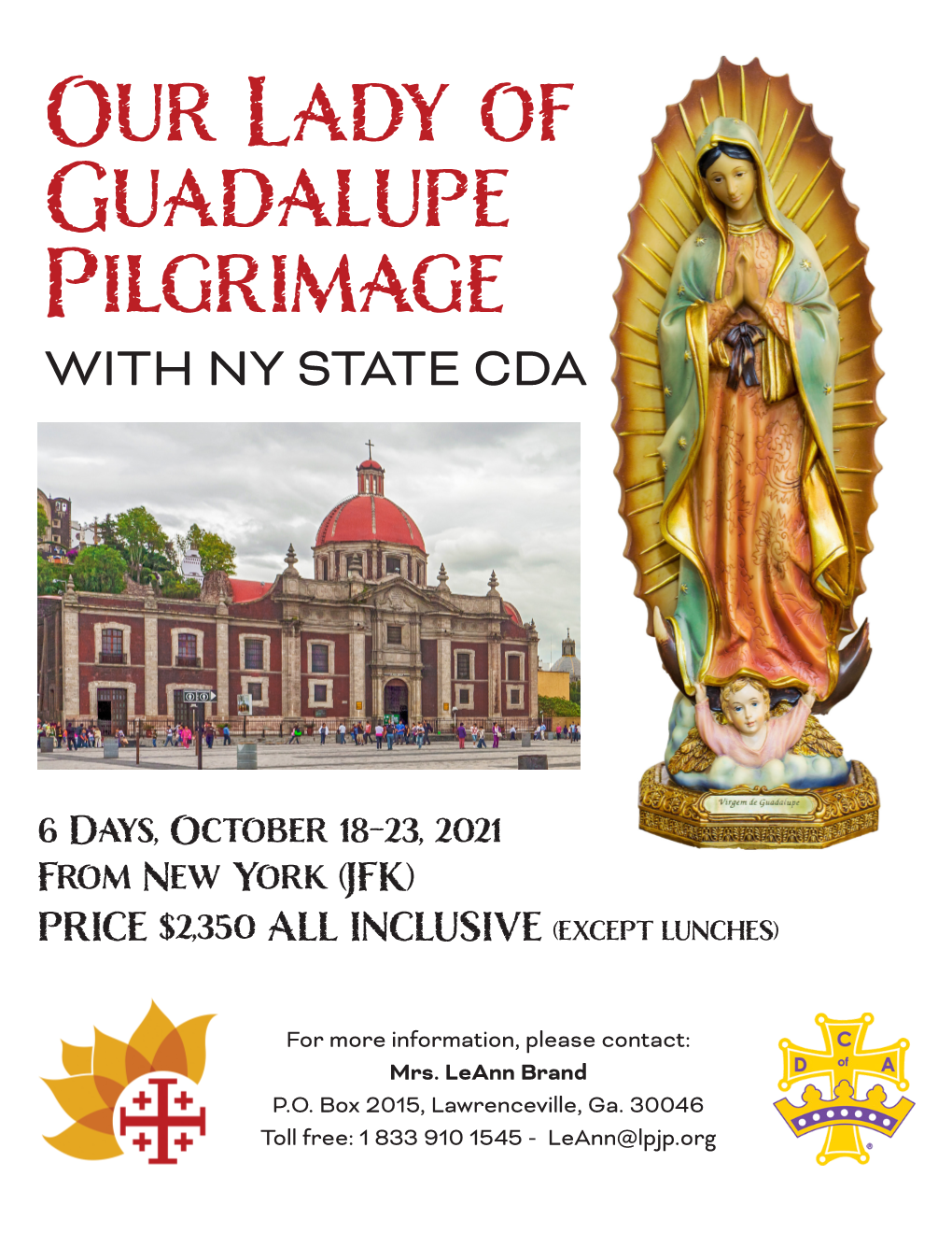 Pilgrimage Flyer